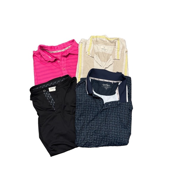 Walter Hagen Other - Men's Lot Of 4 Sz XL. Walter Hagen Polos, Mutual Weave And Mantra